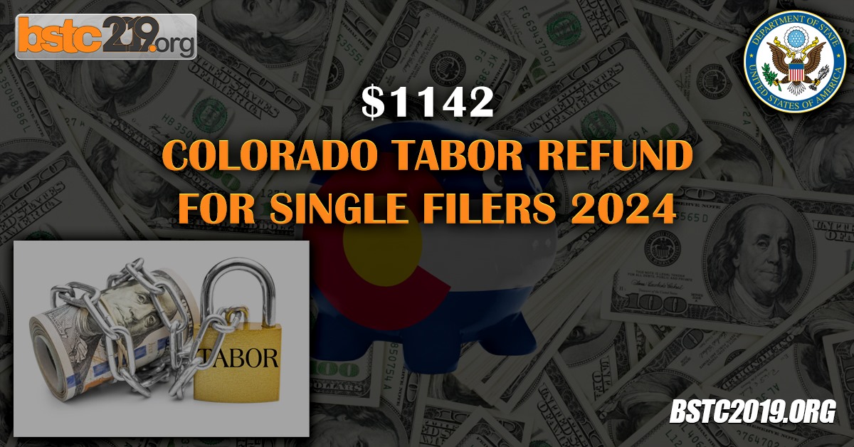 $1142 Colorado TABOR Refund