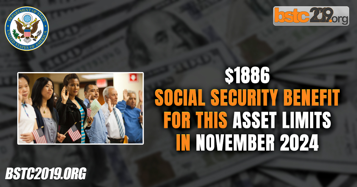 $1886 Social Security Benefit For This Asset Limits In November