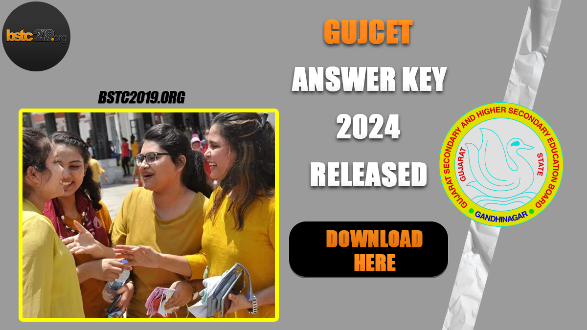 GUJCET Answer Key 2024