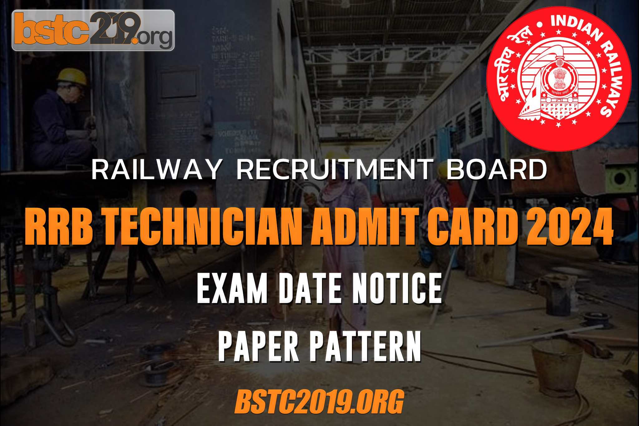 RRB Technician Admit Card 2024