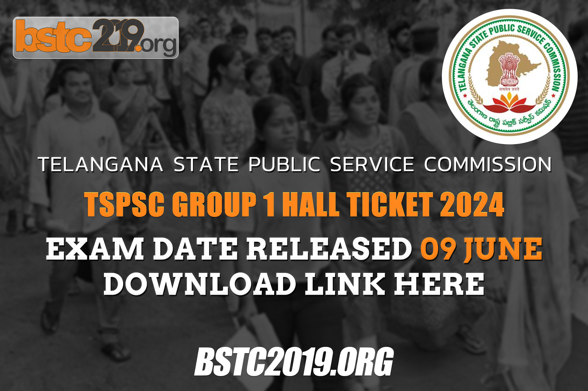 TSPSC Group 1 Hall Ticket 2024