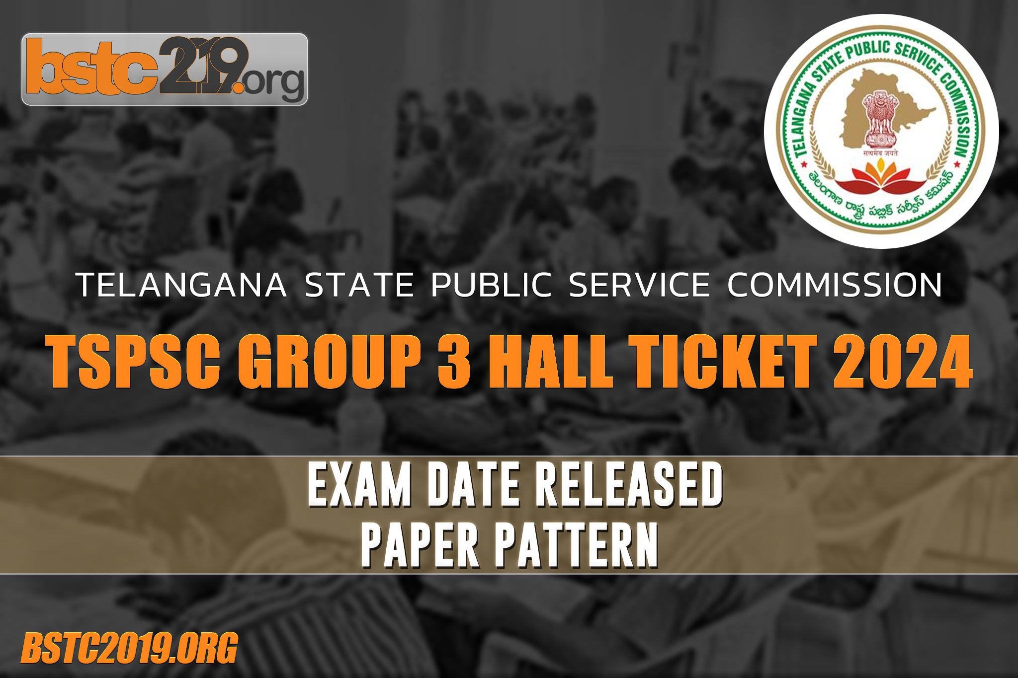TSPSC Group 3 Hall Ticket 2024