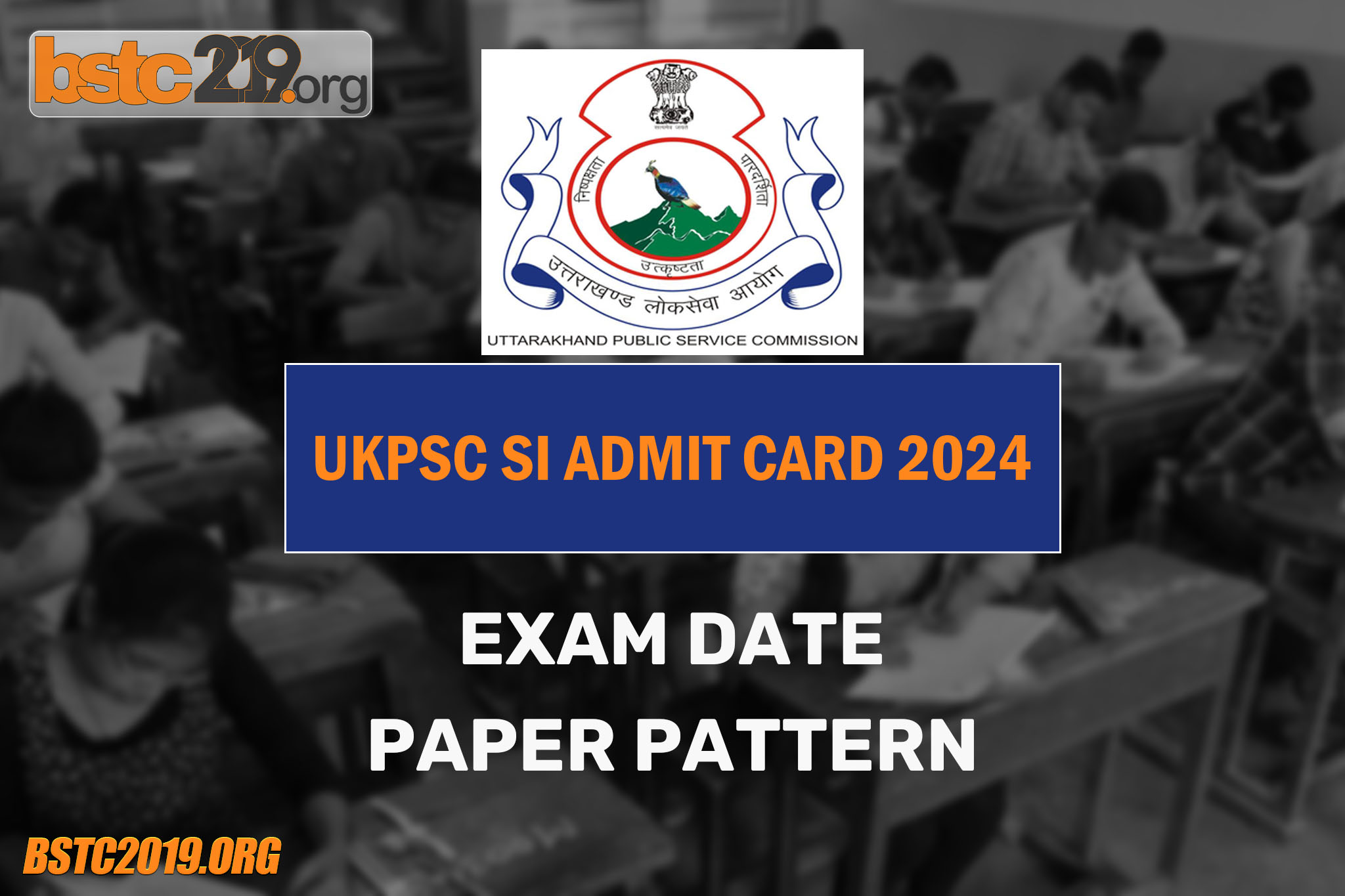 UKPSC SI Admit Card 2024
