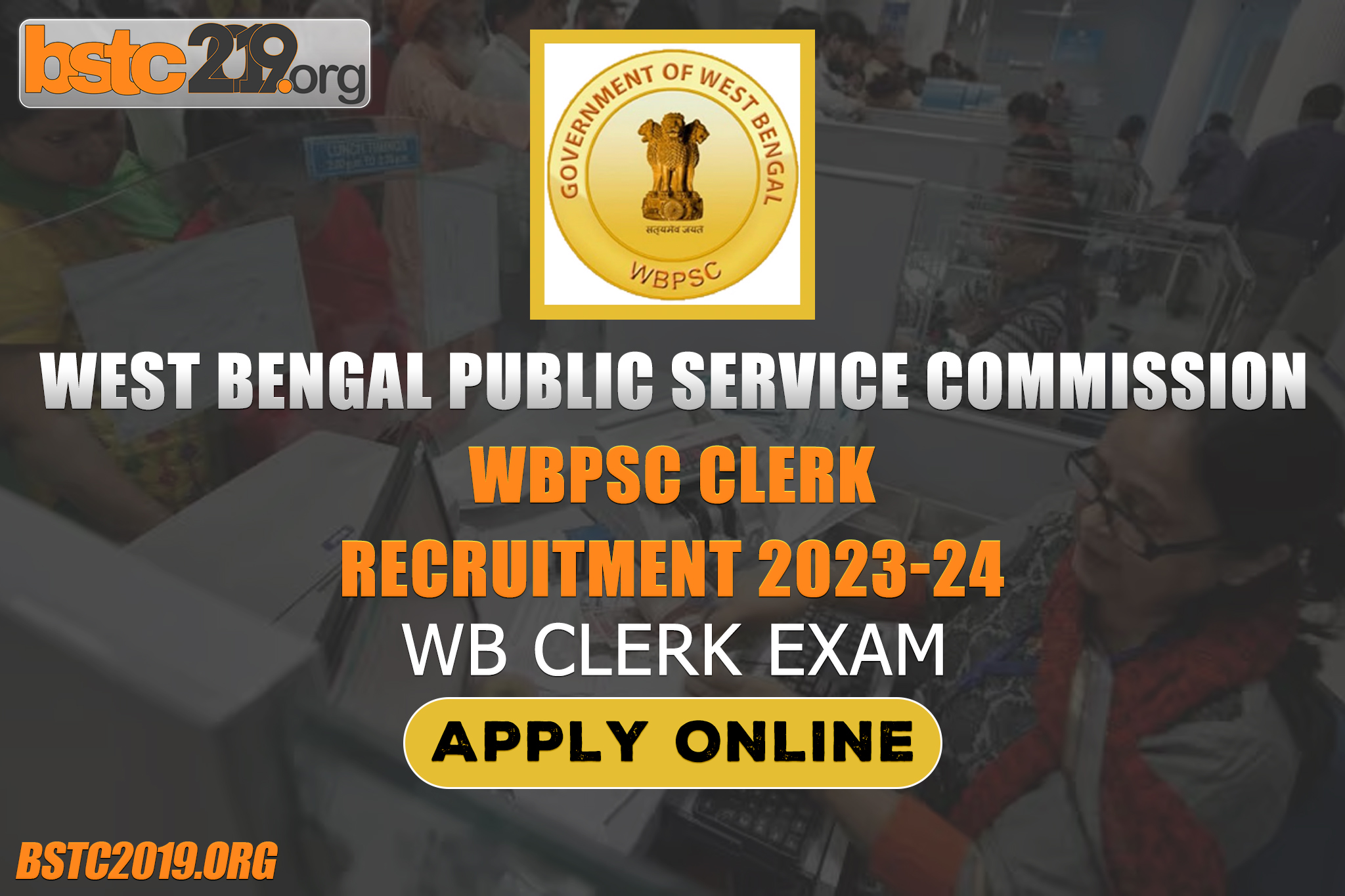 WBPSC Clerk Recruitment 2023-24