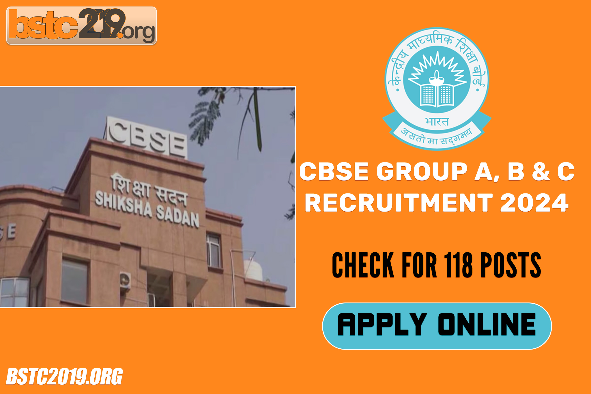 CBSE Group A B & C Recruitment 2024