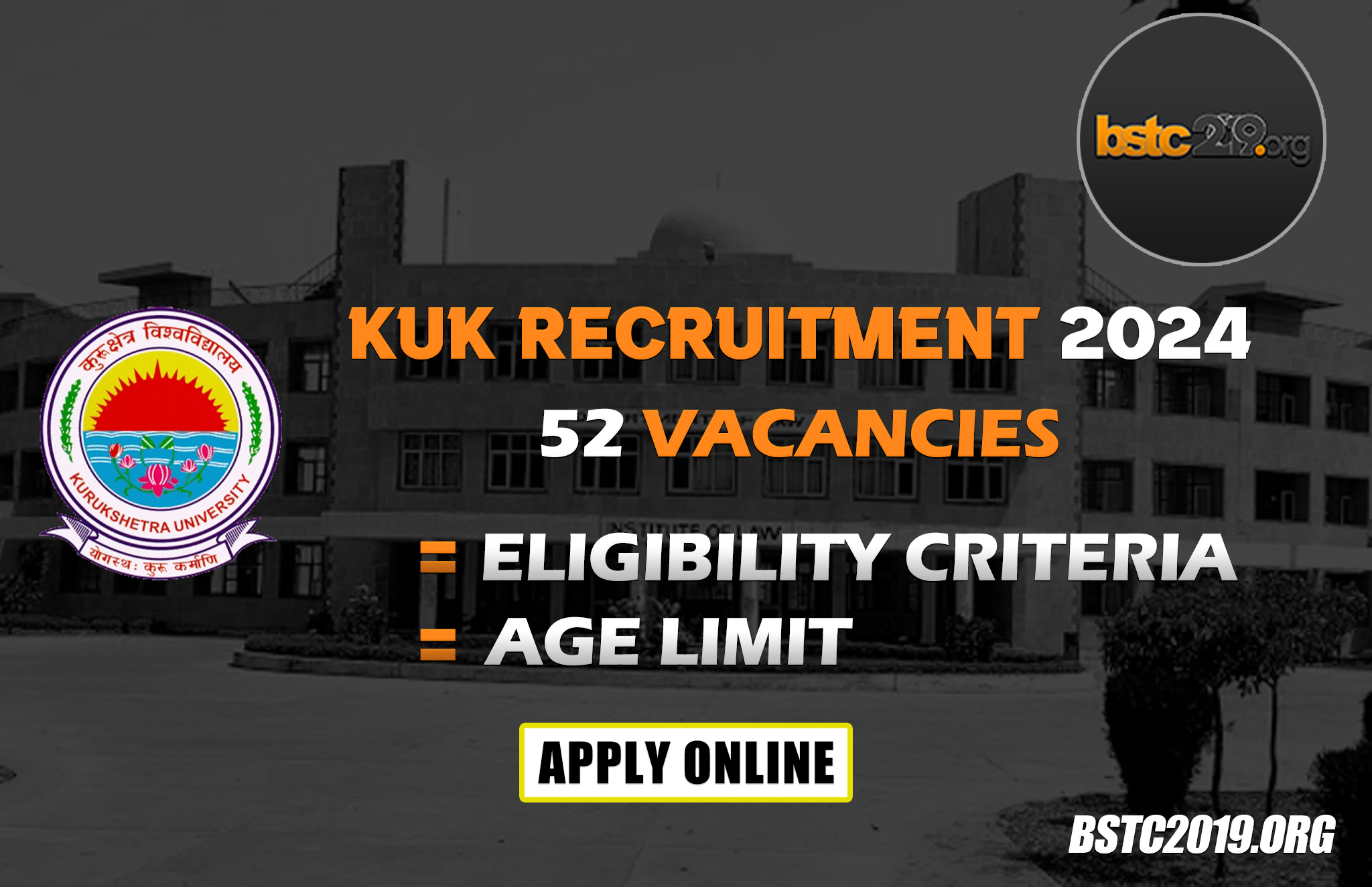 KUK Recruitment 2024