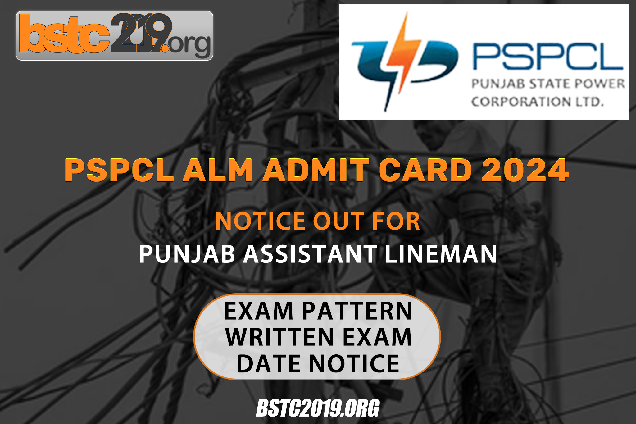 PSPCL ALM admit card 2024