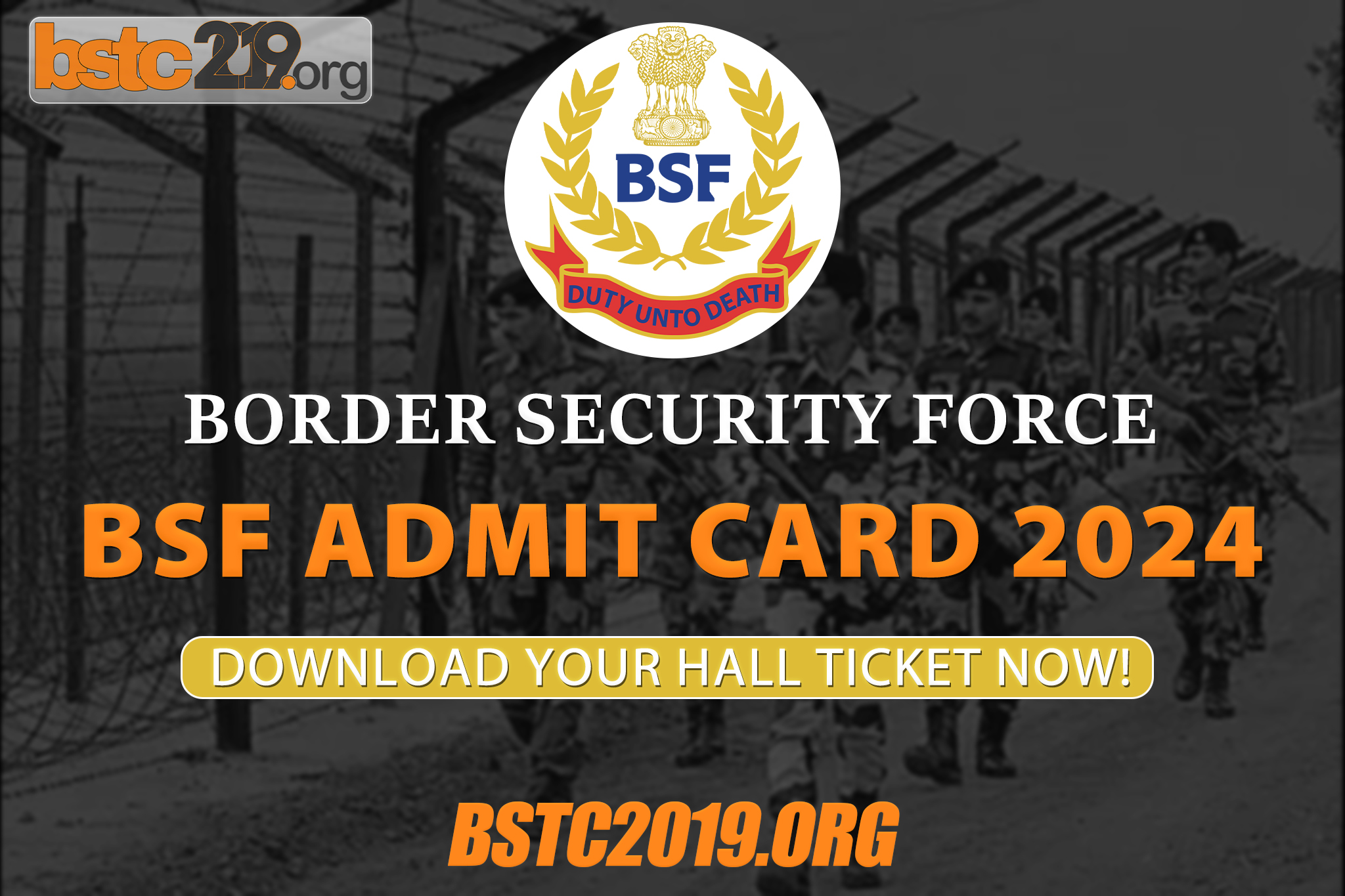BSF Admit Card 2024