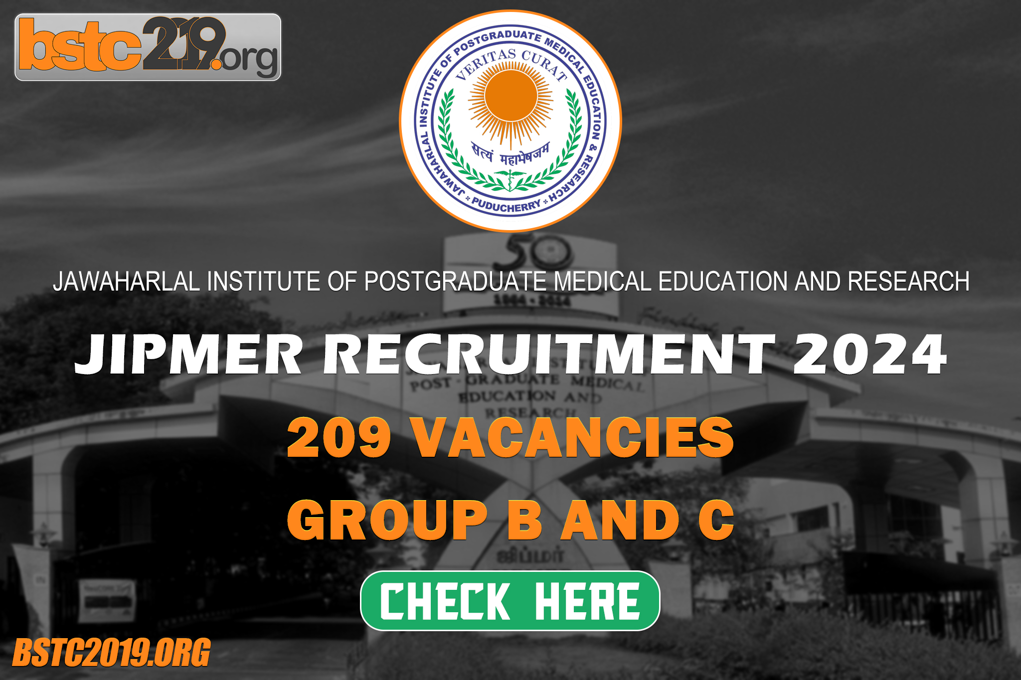 JIPMER Recruitment 2024