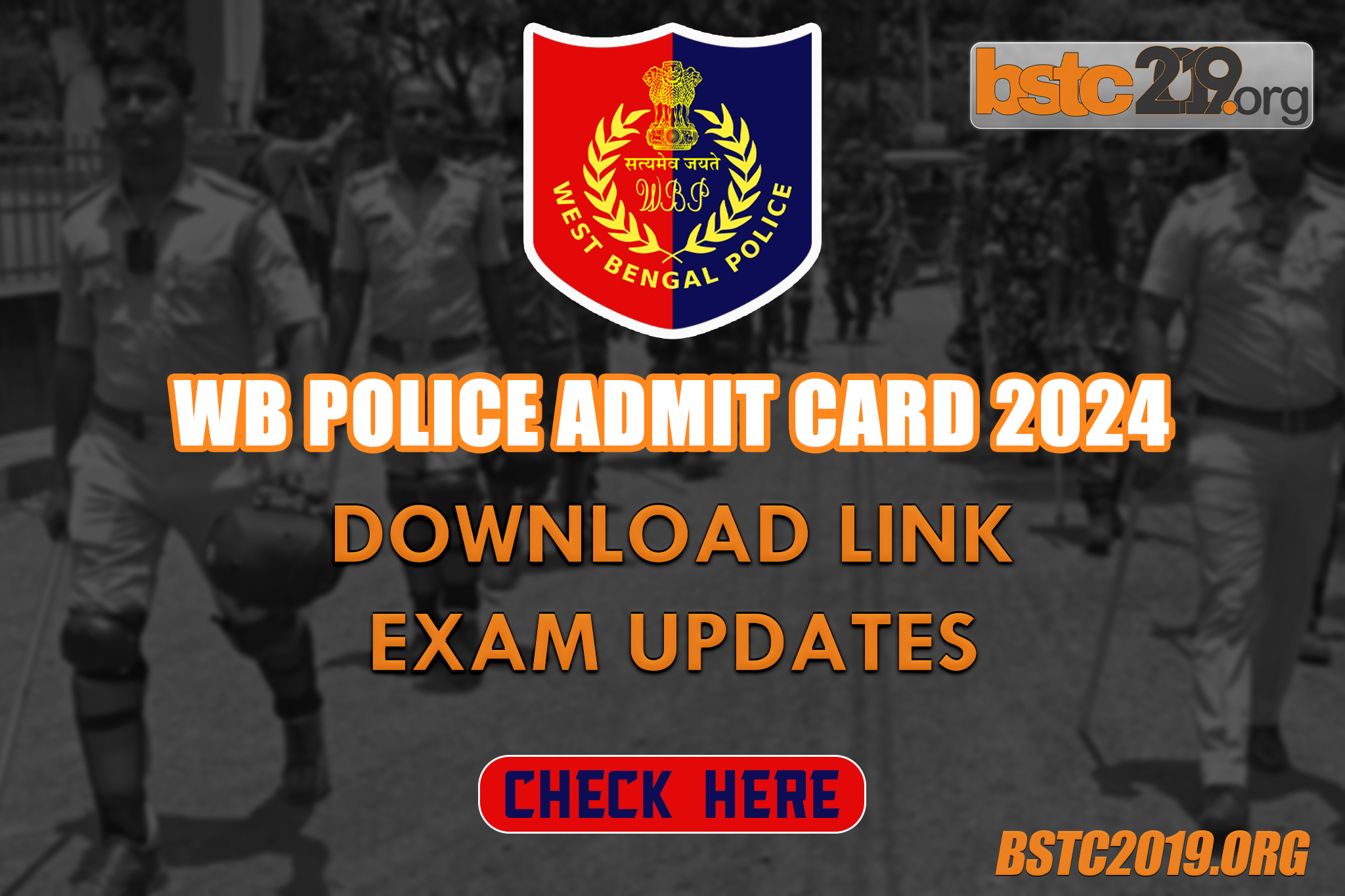 WB Police Admit Card