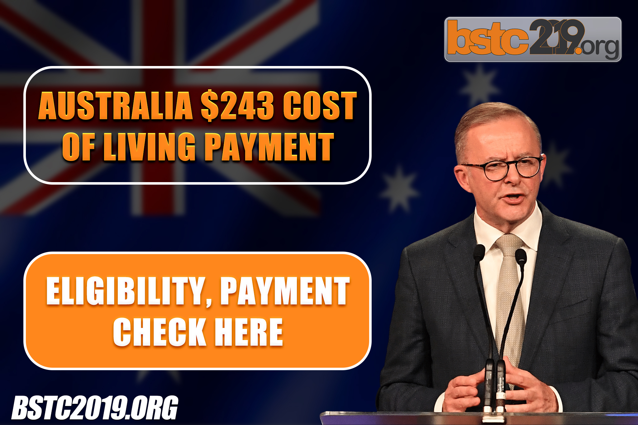 Australia $243 Cost of Living Payment