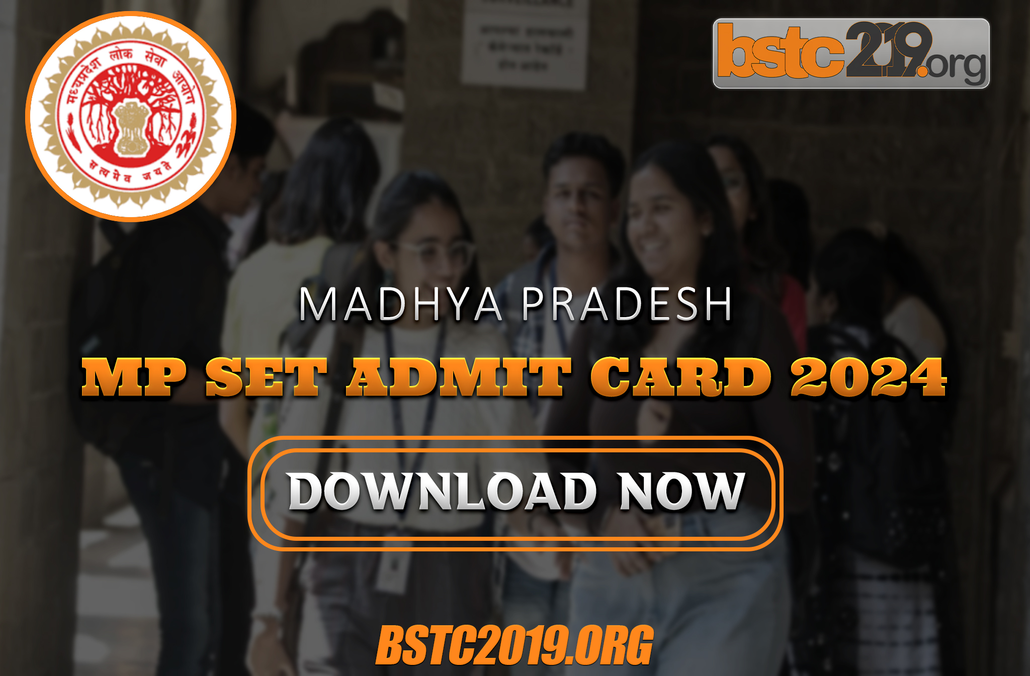 MP SET Admit Card 2024