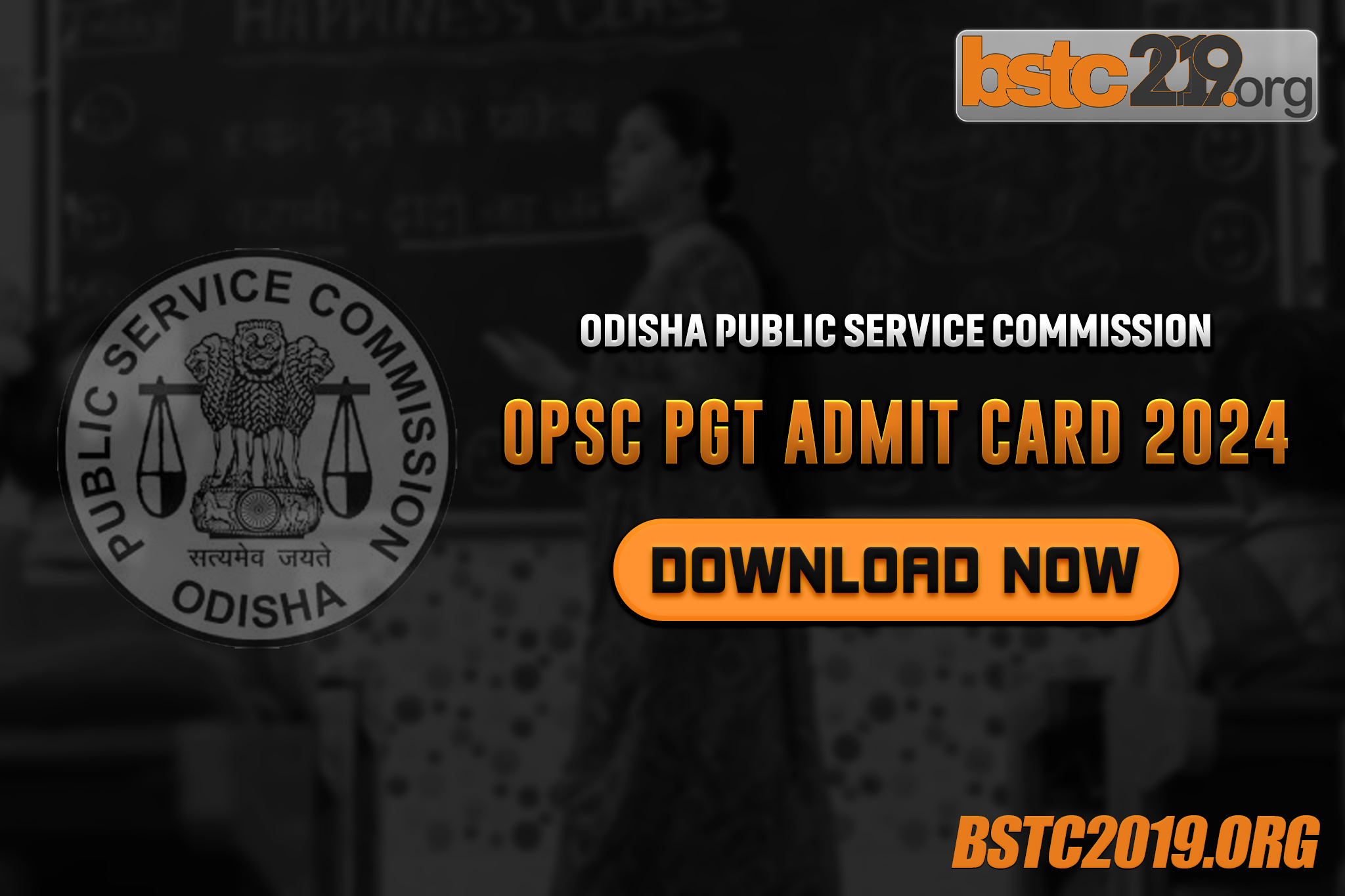 OPSC PGT 2024 Admit Card