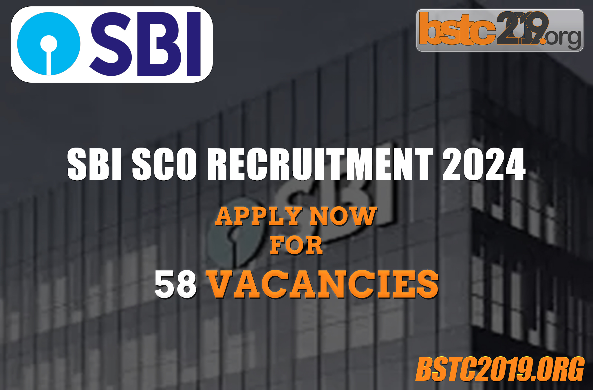 SBI SCO Recruitment 2024