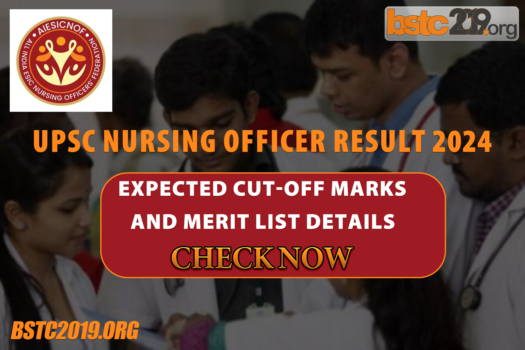 UPSC Nursing Officer Result 2024