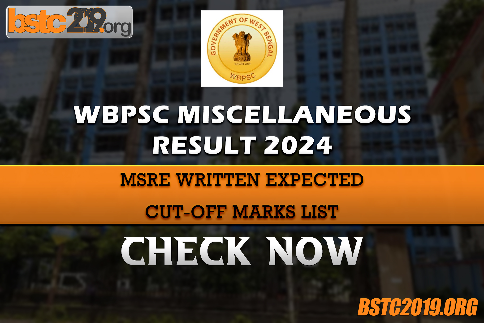 WBPSC Miscellaneous
Result 2024