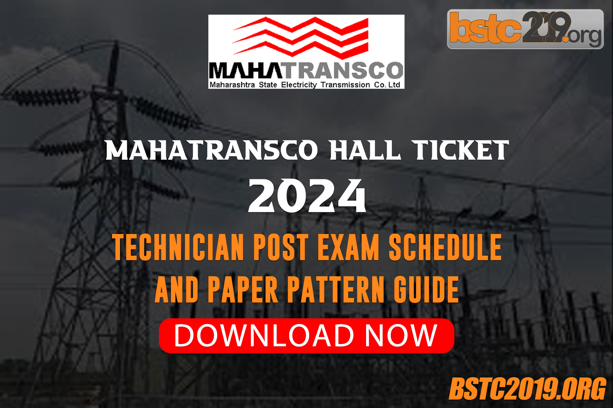 MAHATRANSCO Hall Ticket 2024