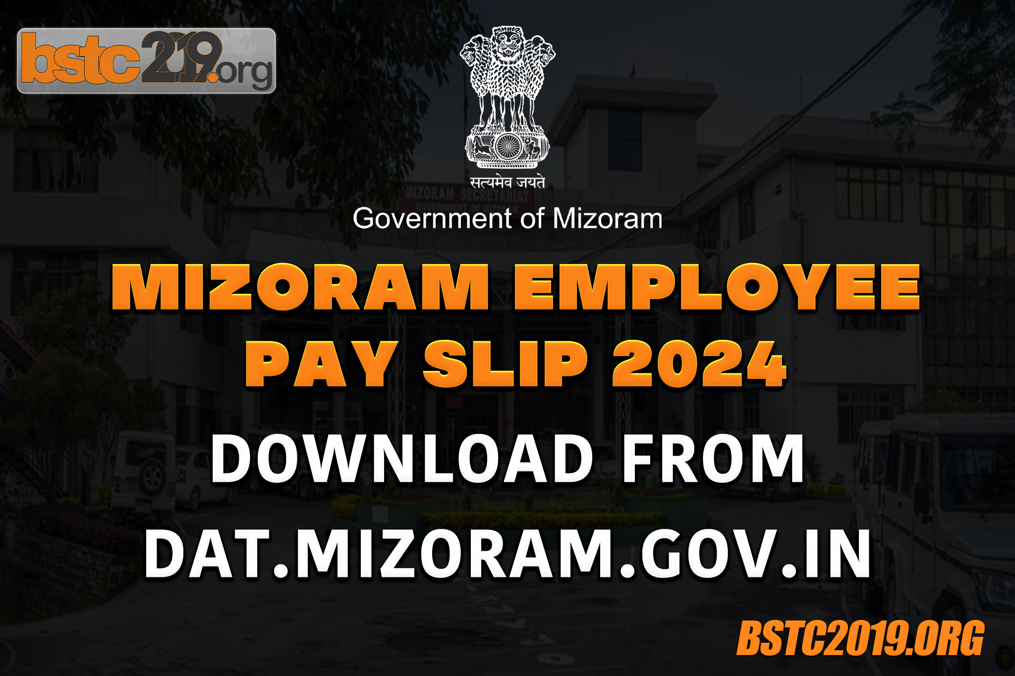 Mizoram Employee Pay Slip 2024