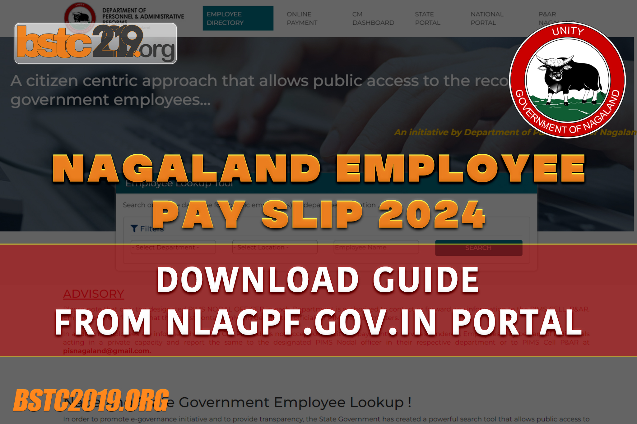 Nagaland Employee Pay Slip 2024