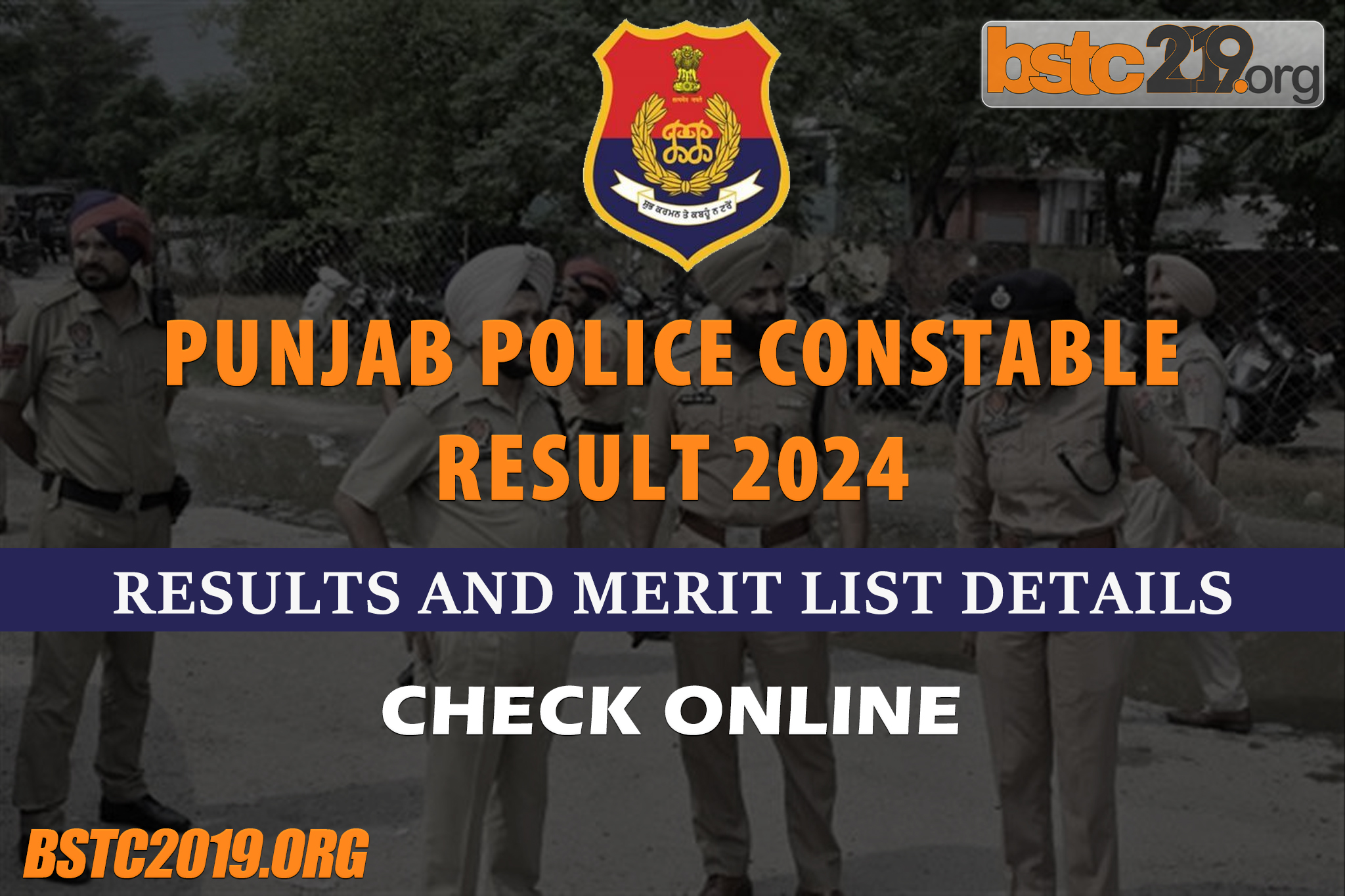 Punjab Police Constable Result 2024