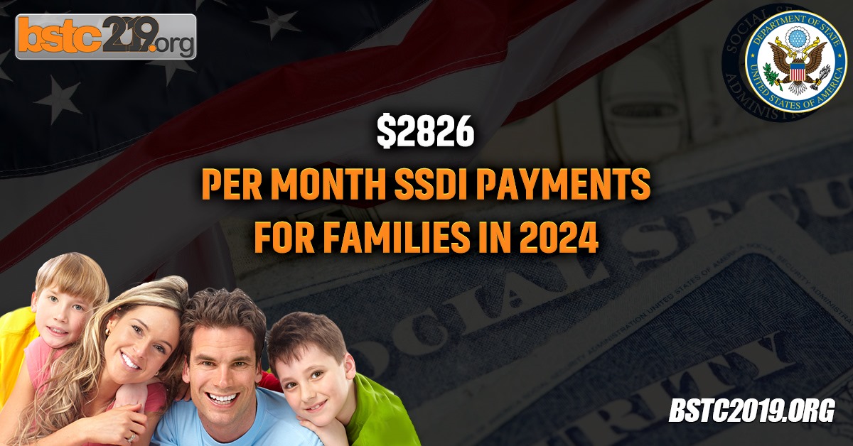 $2826 Per Month SSDI Payments