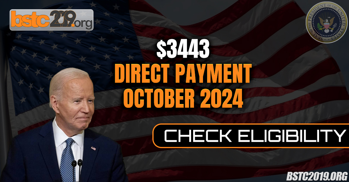 $3443 Direct Payment October 2024