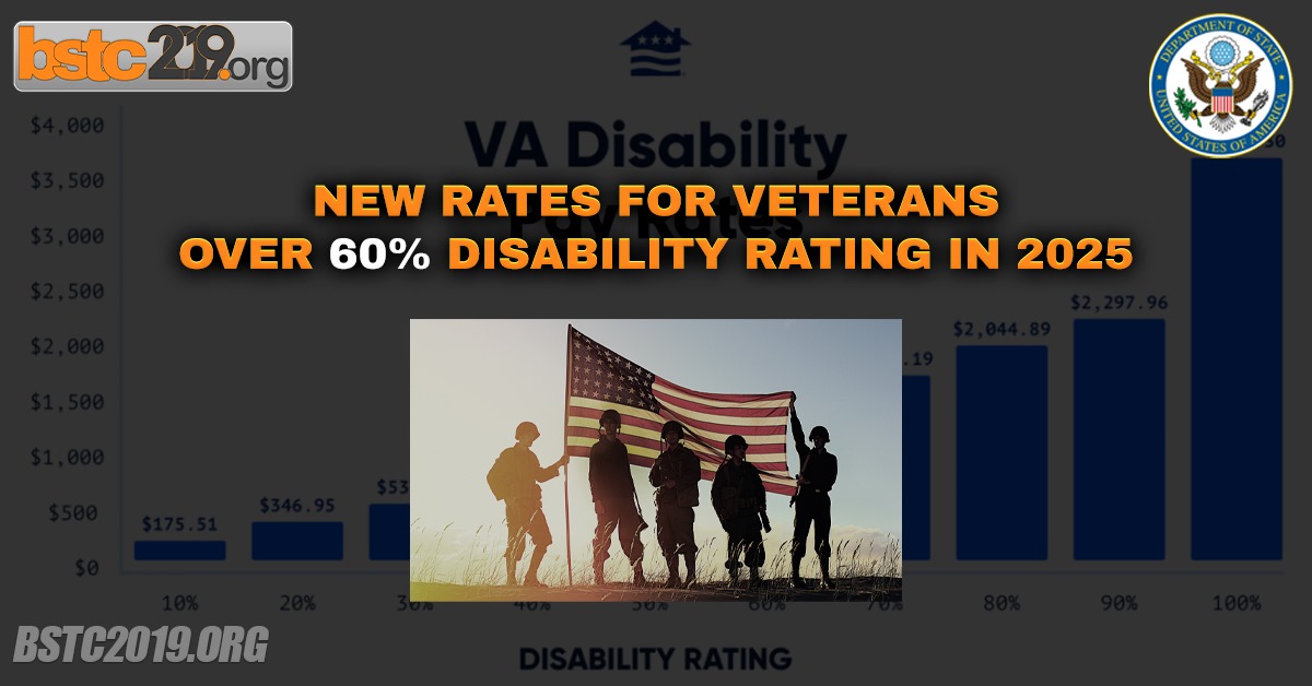 New Rates for Veterans Over 60% Disability Rating