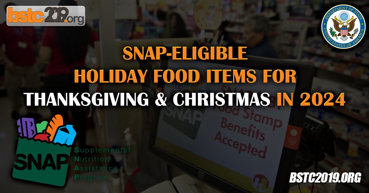 SNAP-Eligible Holiday Food Items