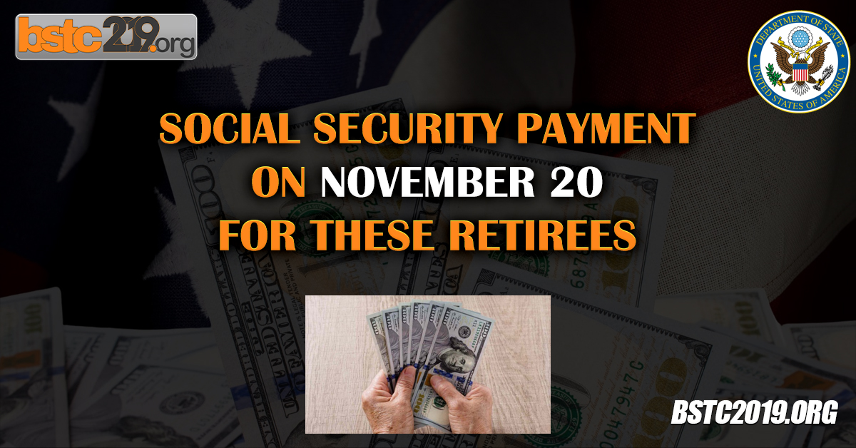 Social Security Payment On November 20 For These Retirees