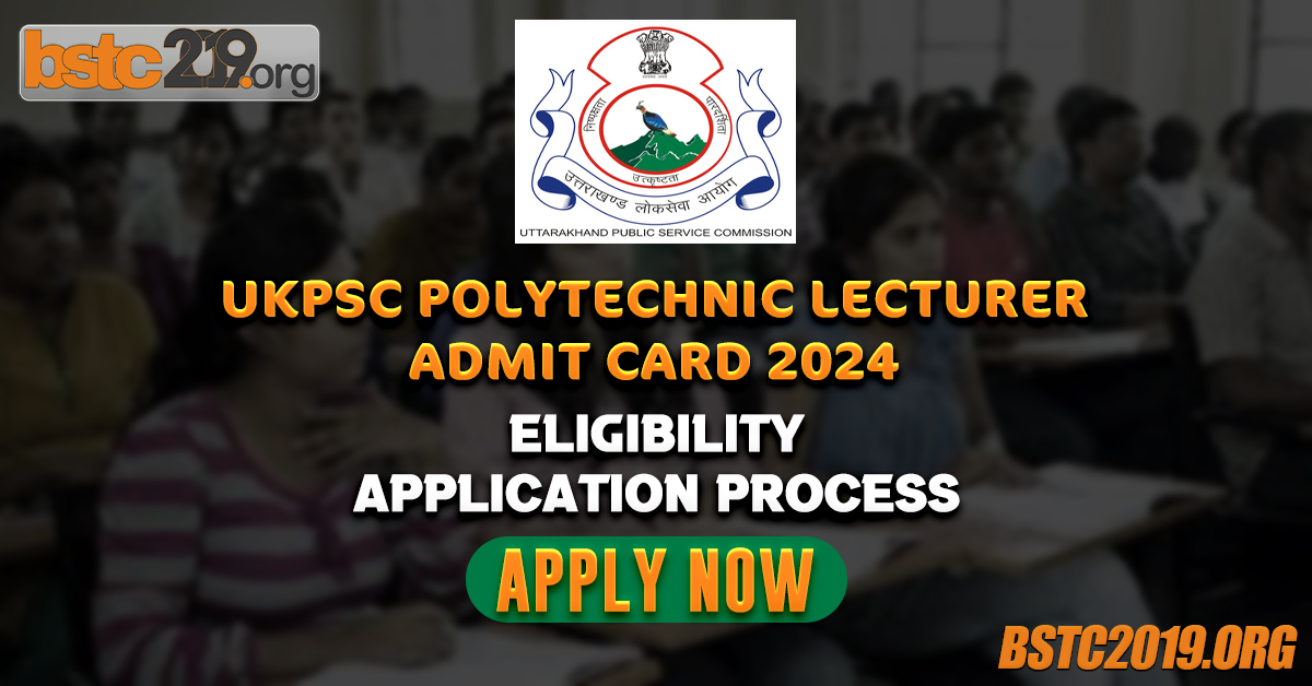 UKPSC Polytechnic Lecturer Admit Card