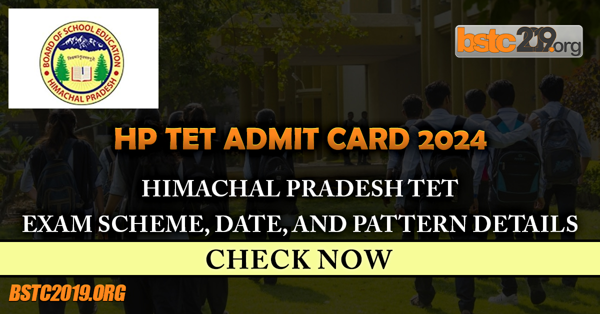 hP TET Admit Card 2024